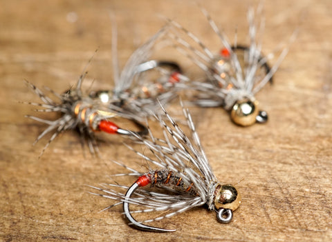 Hot spot soft hackle jig