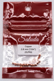 Saluda Beads Slotted Tungsten Beads 25 Pack