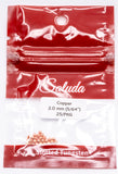Saluda Beads Slotted Tungsten Beads 25 Pack