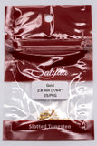Saluda Beads Slotted Tungsten Beads 25 Pack