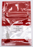 Saluda Beads Slotted Tungsten Beads 25 Pack
